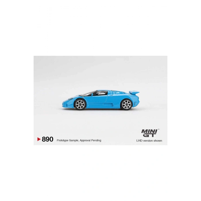 164 Bugattı Eb 110 Super Sport Blu Bugattı Mgt00890-Bl