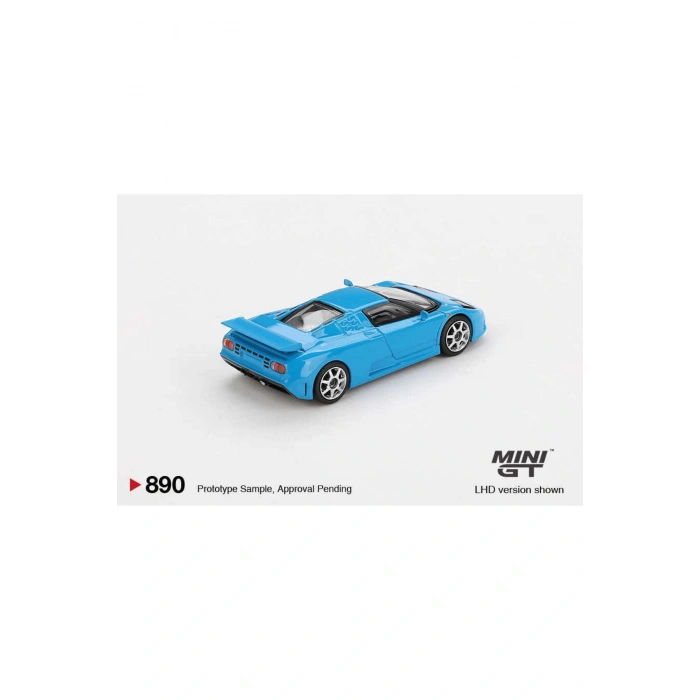 164 Bugattı Eb 110 Super Sport Blu Bugattı Mgt00890-Bl