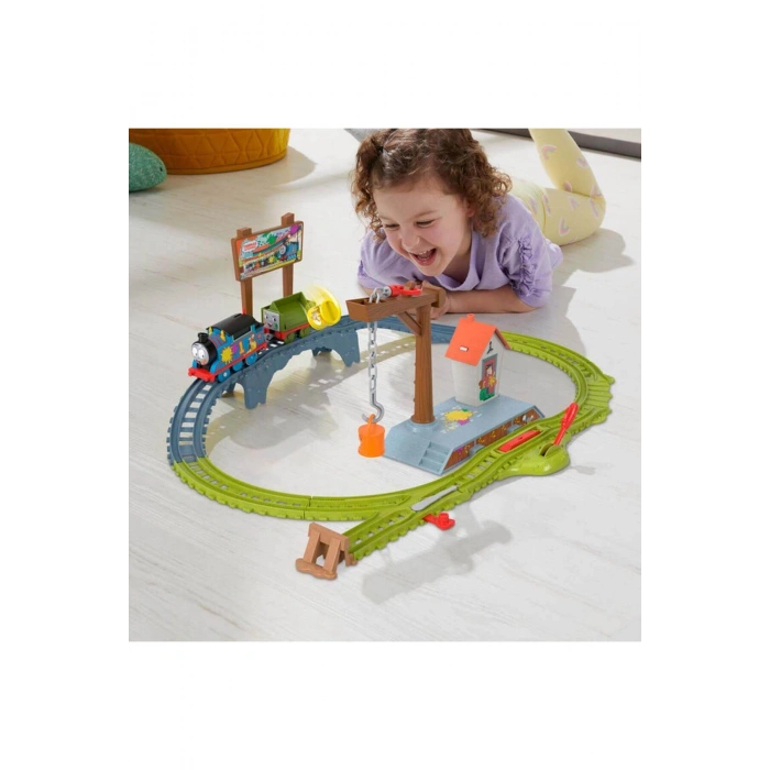 Thomas ve Arkadaşları Boya Teslimatı Motorlu Tren Seti HTN34