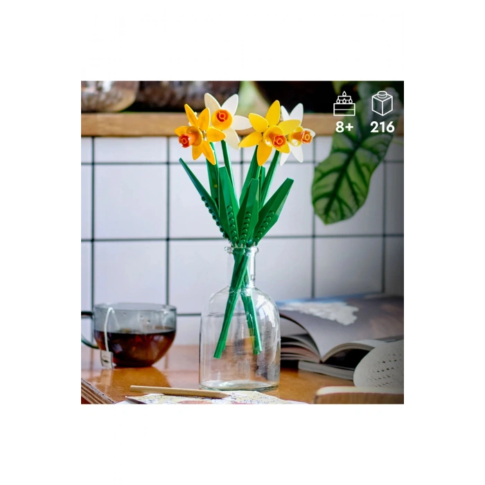 ® Botanicals Nergis 40747 - 8+ Dekoratif Çiçek Model Yapım Seti (216P)