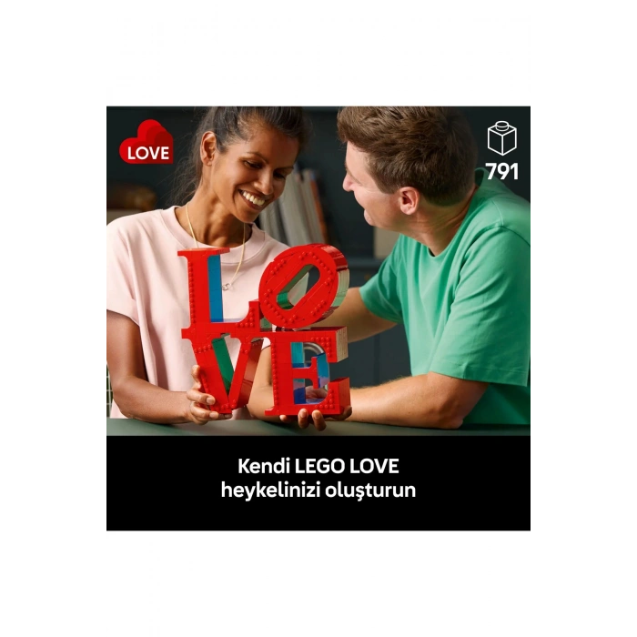 ® Art LOVE 31214 - Yetişkinler için Hediyelik Dekoratif Model Yapım Seti (791P)