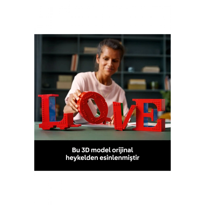 ® Art LOVE 31214 - Yetişkinler için Hediyelik Dekoratif Model Yapım Seti (791P)