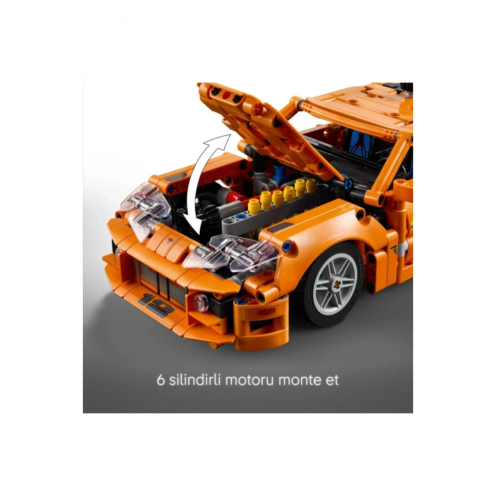 ® Technic Fast and Furious Toyota Supra MK4 42204 - 9+ Oyuncak Model Yapım Seti (810Parça)
