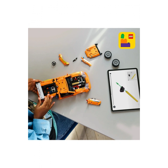 ® Technic Fast and Furious Toyota Supra MK4 42204 - 9+ Oyuncak Model Yapım Seti (810Parça)