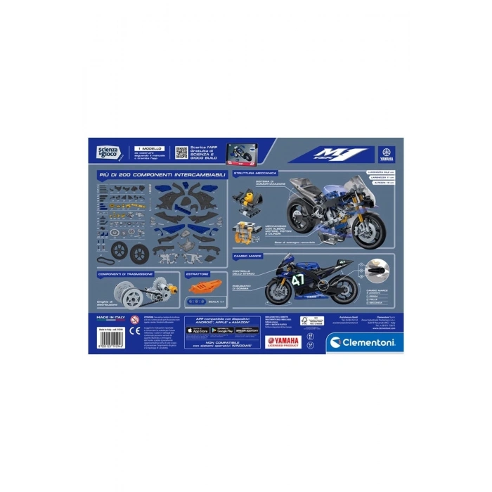 75084TR Mekanik Laboratuvarı - Yamaha M1 +8 yaş