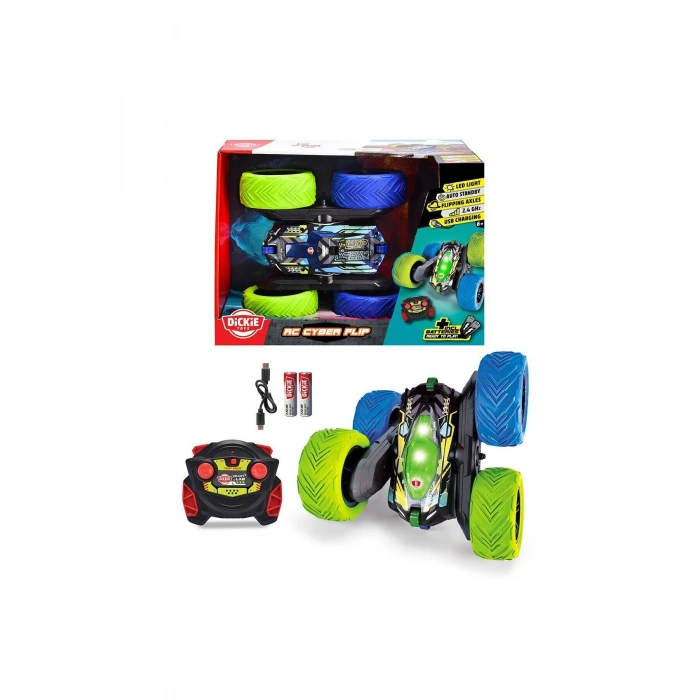 Nessiworld 201105010 RC Dickie Uzaktan Kumandalı Akrobatik Cyber Flip Araç