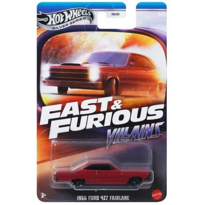 Silver Series Fast & Furious Villains 5li Set HNR88