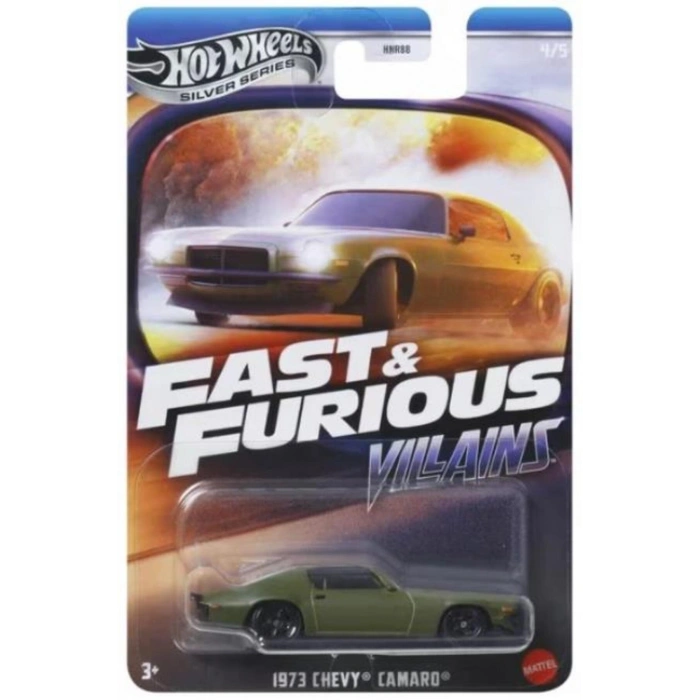 Silver Series Fast & Furious Villains 5li Set HNR88