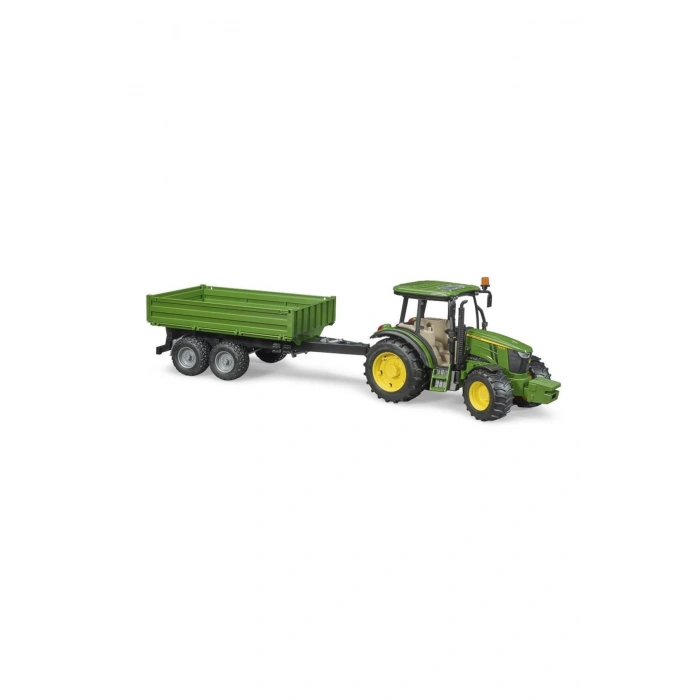 John Deere 5115M Traktör Ve Römork - BR02108