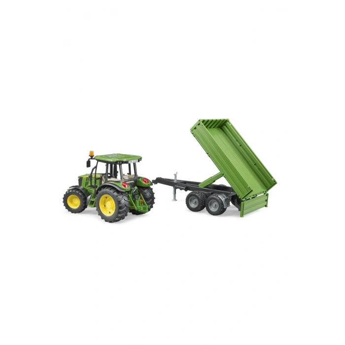 John Deere 5115M Traktör Ve Römork - BR02108