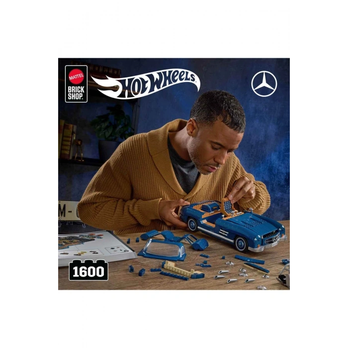 Premium Serisi Mercedes-Benz 300 SL Yapım Seti 1600 Pa