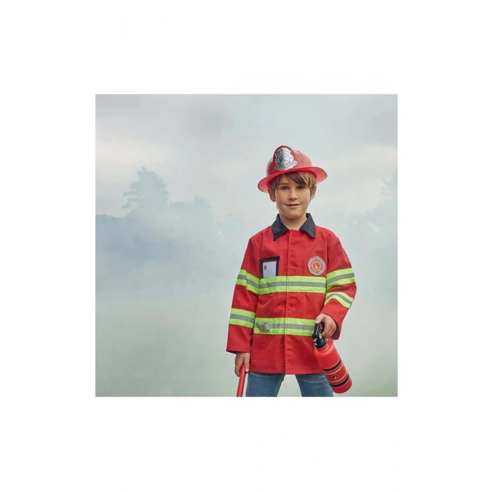 İtfaiyeci Kostümü - 4-7 Yaş