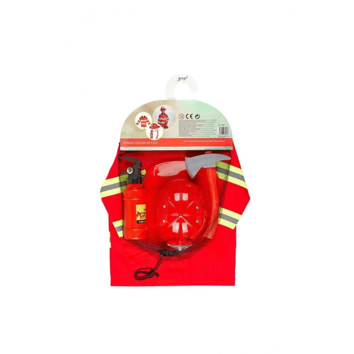 İtfaiyeci Kostümü - 4-7 Yaş