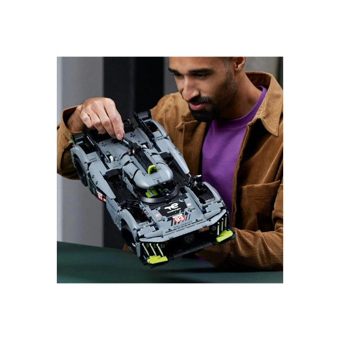 ® TechnicPEUGEOT 9X8 24H Le Mans Hybrid Hypercar 42156 18+ Koleksiyonluk Model Yapım Seti (1775P)