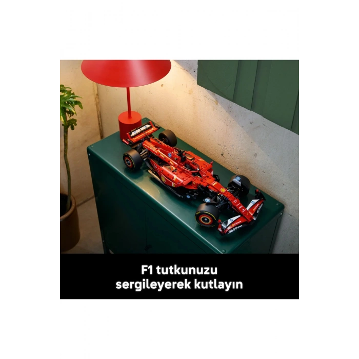 ® Technic Ferrari SF-24 F1 Araba 42207 - Yetişkinler için Koleksiyonluk Model Yapım Seti (1361P)