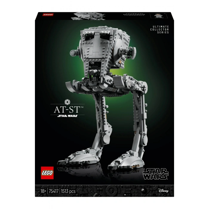 ® Star Wars™ AT-ST™ Walker 75417 - Yetişkinler için Koleksiyonluk Model Yapım Seti (1513P)