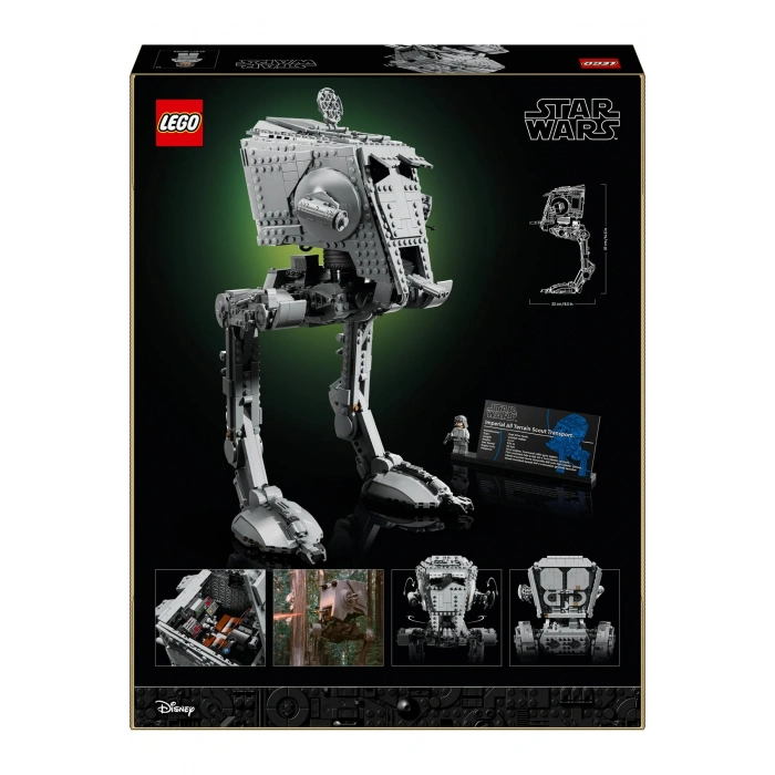 ® Star Wars™ AT-ST™ Walker 75417 - Yetişkinler için Koleksiyonluk Model Yapım Seti (1513P)