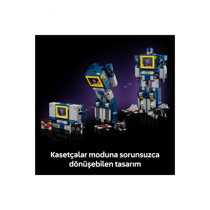 LEGO10358 Icons Transformers: Soundwave