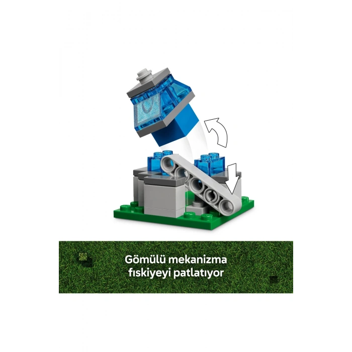 ® Minecraft® Hortlak Balon Köy Saldırısı 21273 - 10+ Yaratıcı Oyuncak Yapım Seti (555Parça)