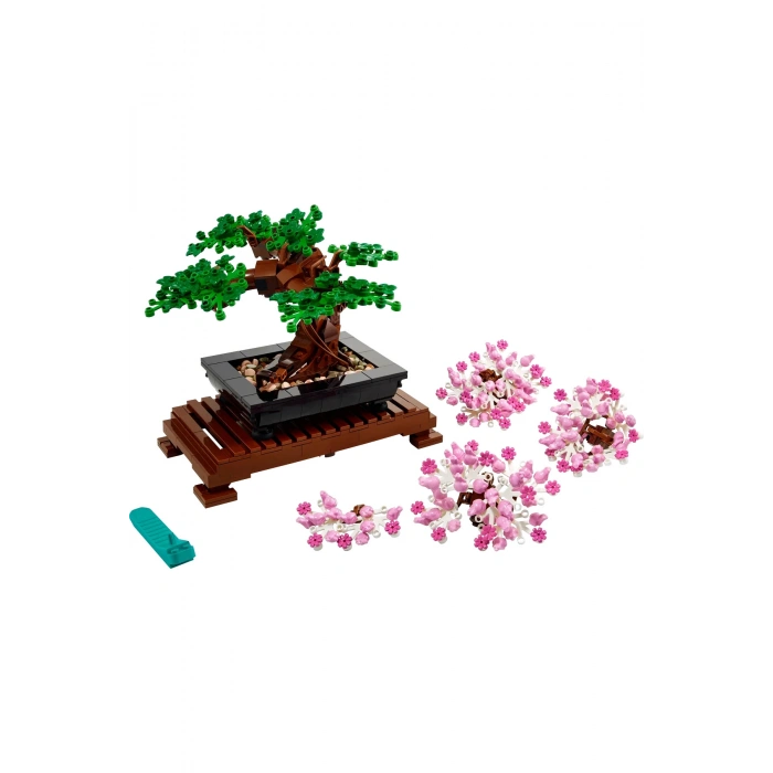 ® Botanicals Bonsai Ağacı 10281 - Yetişkinler için Sergilenebilir Model Yapım Seti (878Parça)