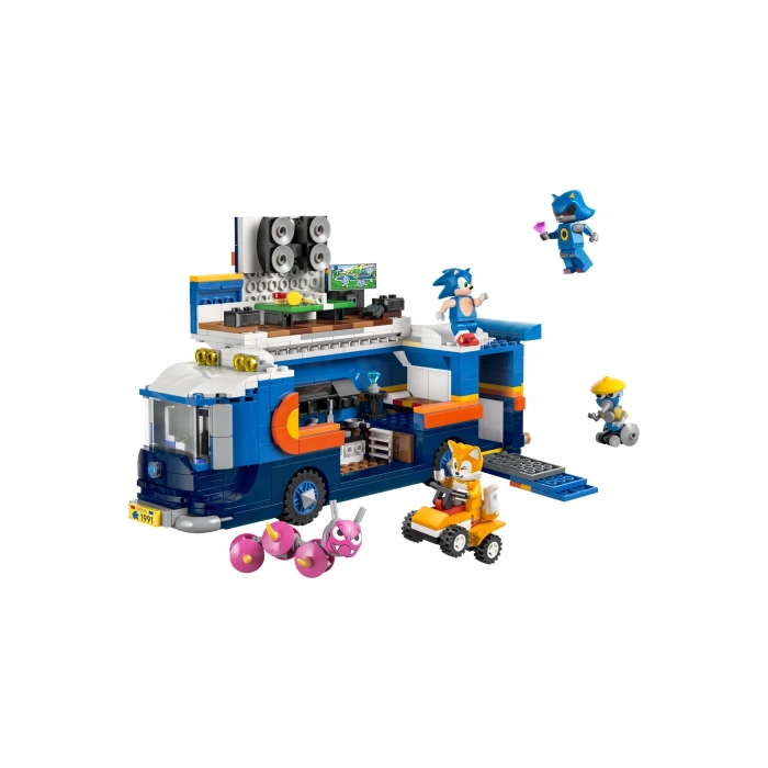 ® Sonic the Hedgehog™ Sonic Takımı Komuta Kamyonu 77006 - 8+ Yaratıcı Oyuncak Yapım Seti (747P)