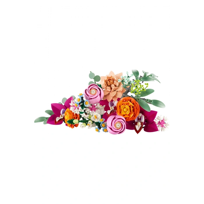 ® Botanicals Pembe Çiçek Buketi 10342 - Yetişkinler için Dekoratif Çiçek Yapım Seti (749 P)