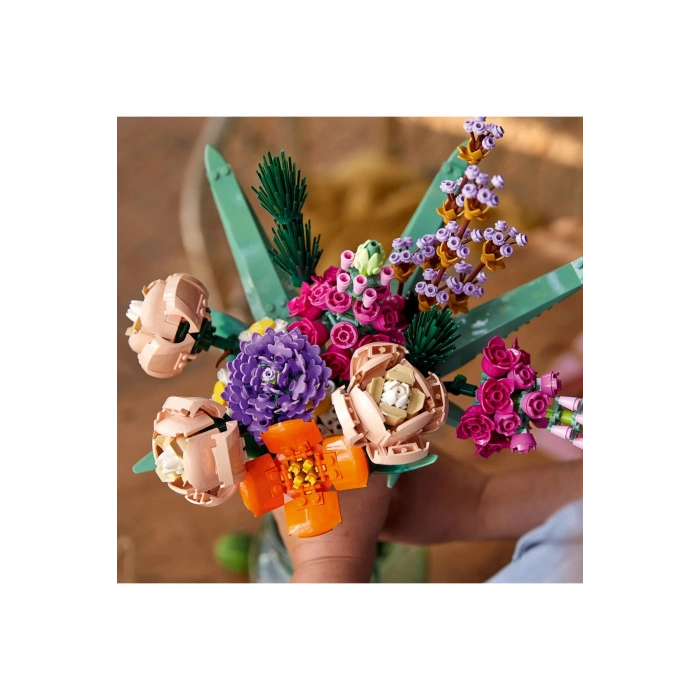 ® Botanicals Çiçek Buketi 10280 - Yetişkinler İçin Dekoratif Çiçek Model Yapım Seti (756 Parça)