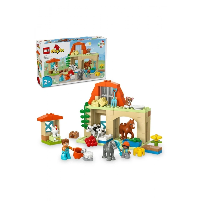 ® DUPLO® Çiftlikte Hayvanların Bakımı 10416 - 2+ Eğitici Oyuncak Yapım Seti (74Parça)