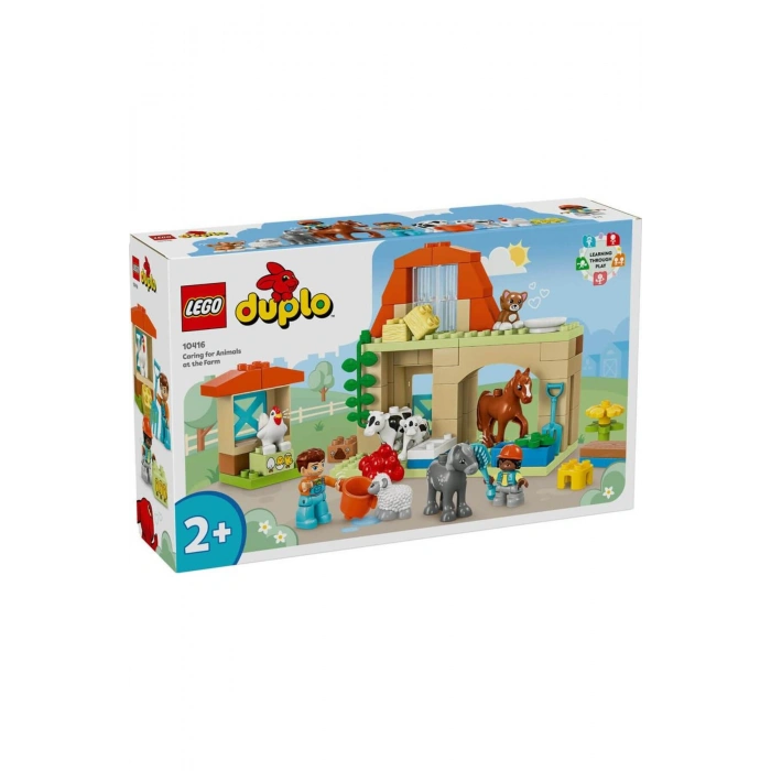 ® DUPLO® Çiftlikte Hayvanların Bakımı 10416 - 2+ Eğitici Oyuncak Yapım Seti (74Parça)