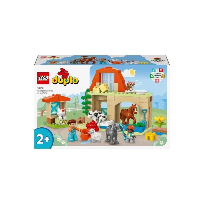 ® DUPLO® Çiftlikte Hayvanların Bakımı 10416 - 2+ Eğitici Oyuncak Yapım Seti (74Parça)