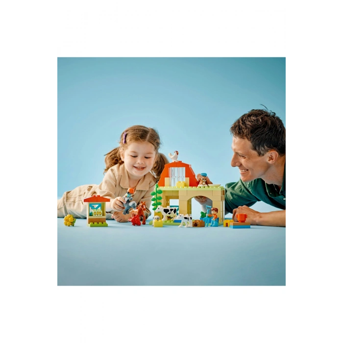 ® DUPLO® Çiftlikte Hayvanların Bakımı 10416 - 2+ Eğitici Oyuncak Yapım Seti (74Parça)