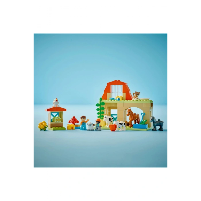 ® DUPLO® Çiftlikte Hayvanların Bakımı 10416 - 2+ Eğitici Oyuncak Yapım Seti (74Parça)