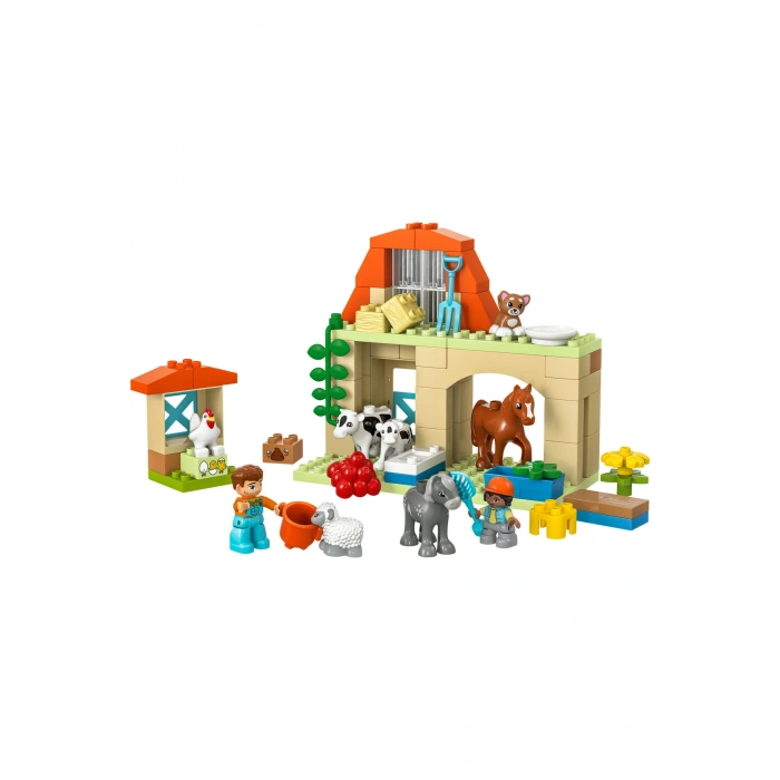 ® DUPLO® Çiftlikte Hayvanların Bakımı 10416 - 2+ Eğitici Oyuncak Yapım Seti (74Parça)