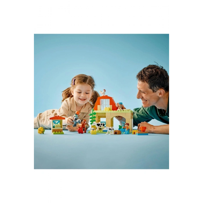 ® DUPLO® Çiftlikte Hayvanların Bakımı 10416 - 2+ Eğitici Oyuncak Yapım Seti (74Parça)
