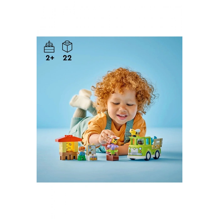 ® DUPLO® Kasabası Arıların ve Arı Kovanlarının Bakımı 10419 - 2+ Eğitici Oyuncak Yapım Seti (22P)