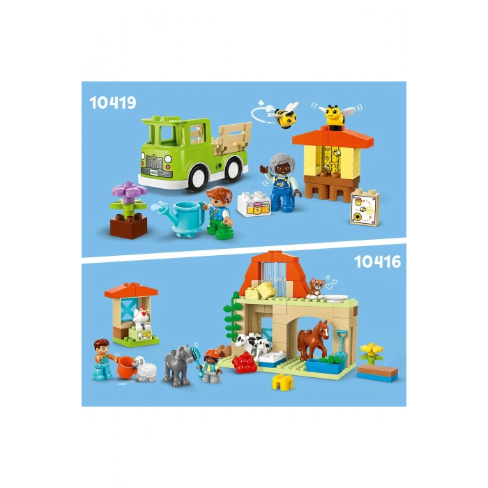 ® DUPLO® Kasabası Arıların ve Arı Kovanlarının Bakımı 10419 - 2+ Eğitici Oyuncak Yapım Seti (22P)