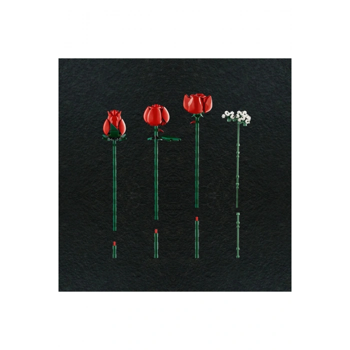 ® Botanicals Gül Buketi 10328 - Yetişkinler için Yaratıcı Çiçek Model Yapım Seti (822P)