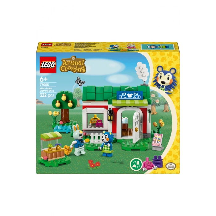 ® Animal Crossing™ Able Sisters Giyim Mağazası 77055 - 6+ Oyuncak Yapım Seti (322Parça)