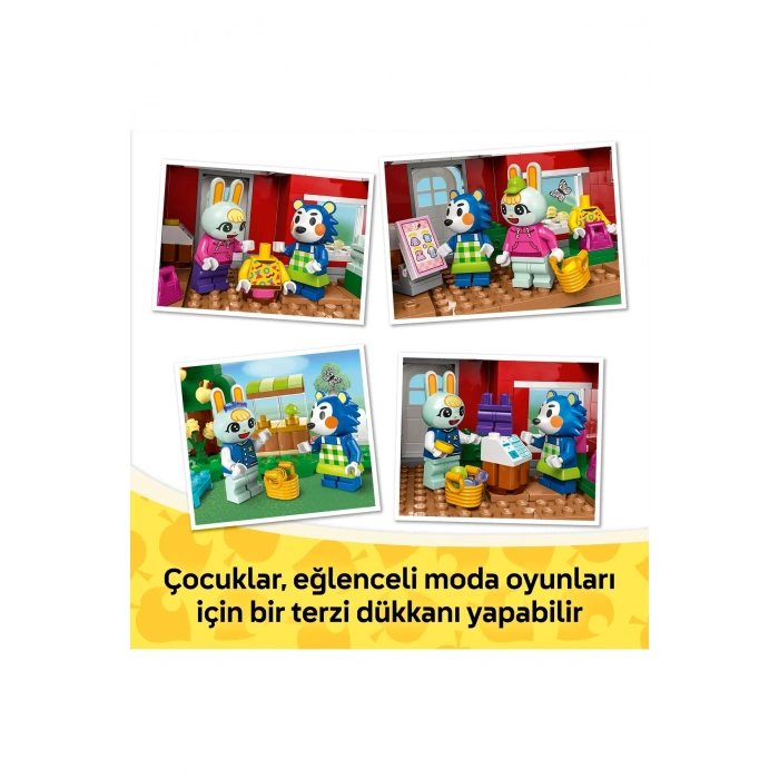 ® Animal Crossing™ Able Sisters Giyim Mağazası 77055 - 6+ Oyuncak Yapım Seti (322Parça)