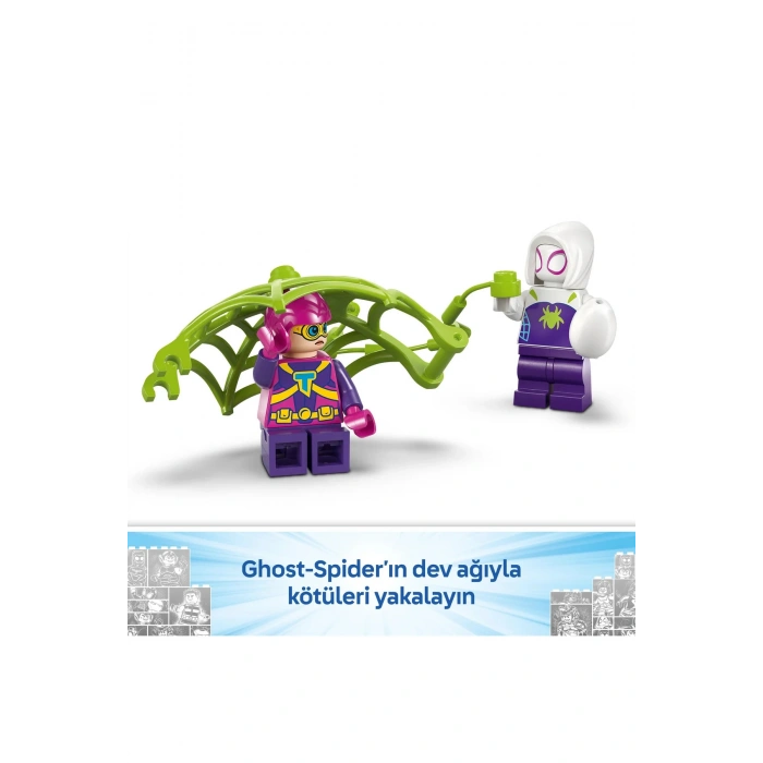 ® Marvel Ağaç Ev Karargahında Spidey ve Gobbynin Raptor Savaşı 11200 - 4+ Oyuncak Seti (143P)