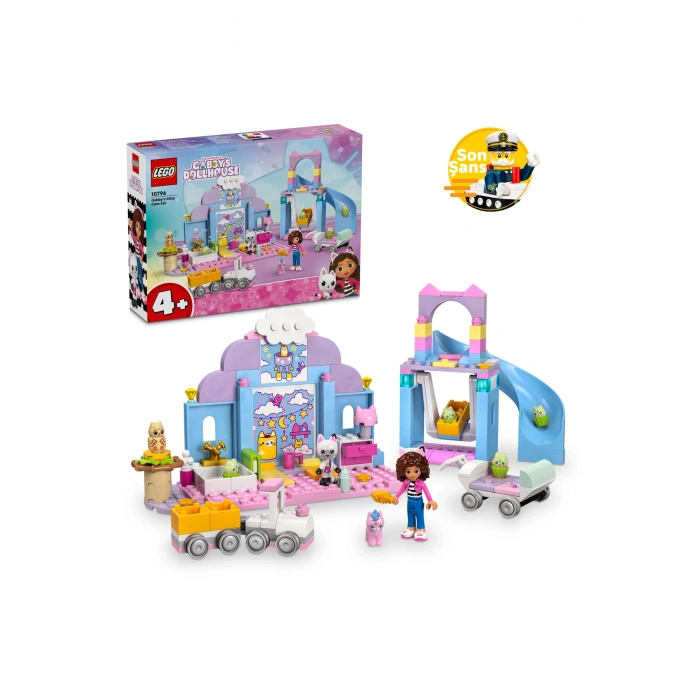 ® Gabby’s Dollhouse Gabby’nin Kedicik Bakım Odası 10796 - 4+ Yaratıcı Oyuncak Yapım Seti (165P)