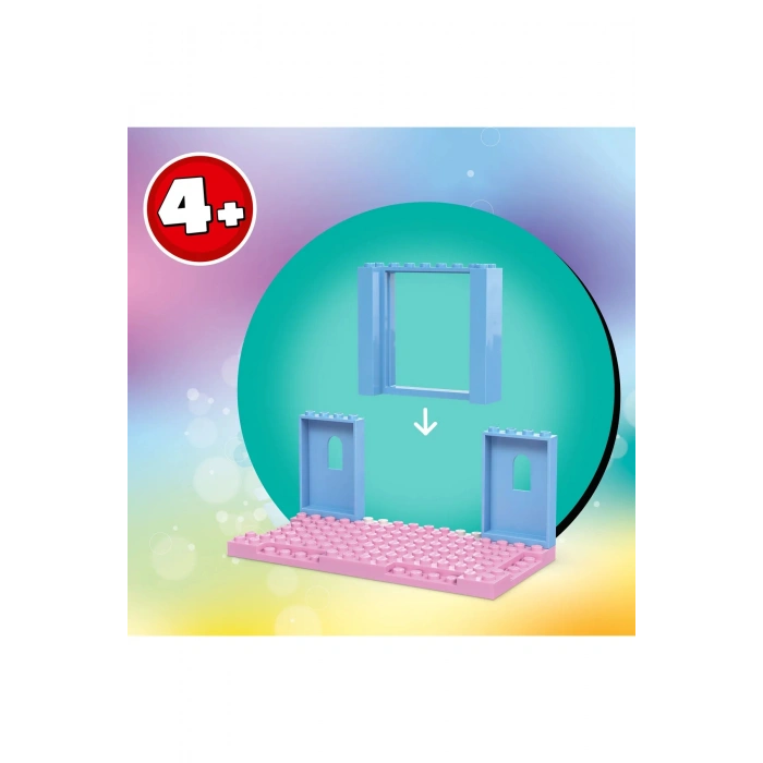 ® Gabby’s Dollhouse Gabby’nin Kedicik Bakım Odası 10796 - 4+ Yaratıcı Oyuncak Yapım Seti (165P)