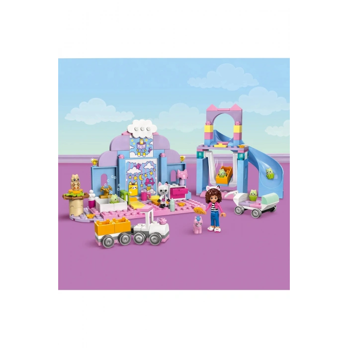 ® Gabby’s Dollhouse Gabby’nin Kedicik Bakım Odası 10796 - 4+ Yaratıcı Oyuncak Yapım Seti (165P)