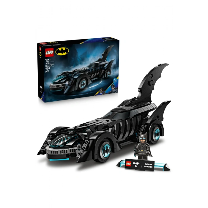 ® DC Batman™: Batman Forever™ Batmobile™ 76304 - 12+ için Dekoratif Oyuncak Yapım Seti (909P)