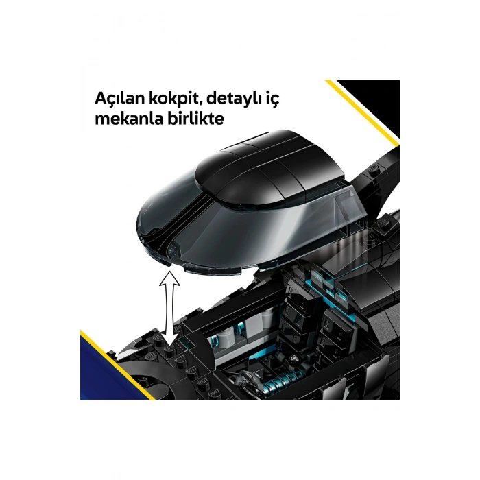 ® DC Batman™: Batman Forever™ Batmobile™ 76304 - 12+ için Dekoratif Oyuncak Yapım Seti (909P)