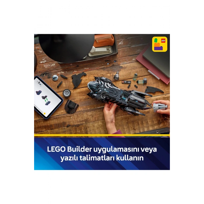 ® DC Batman™: Batman Forever™ Batmobile™ 76304 - 12+ için Dekoratif Oyuncak Yapım Seti (909P)