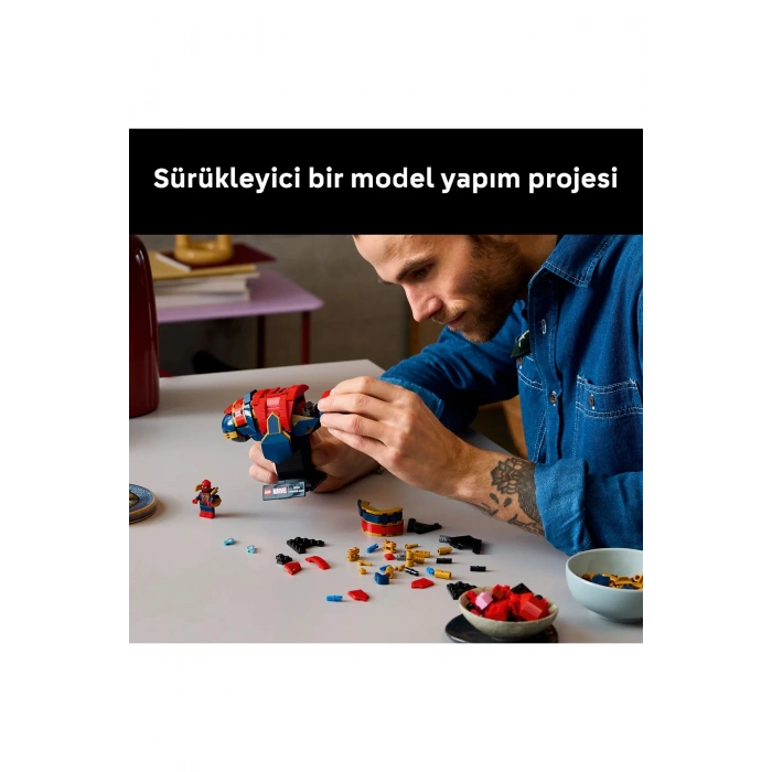 ® ǀ Marvel Iron Örümcek Adam Büstü 76326 - Yetişkinler için Koleksiyonluk Model Yapım Seti (379P)