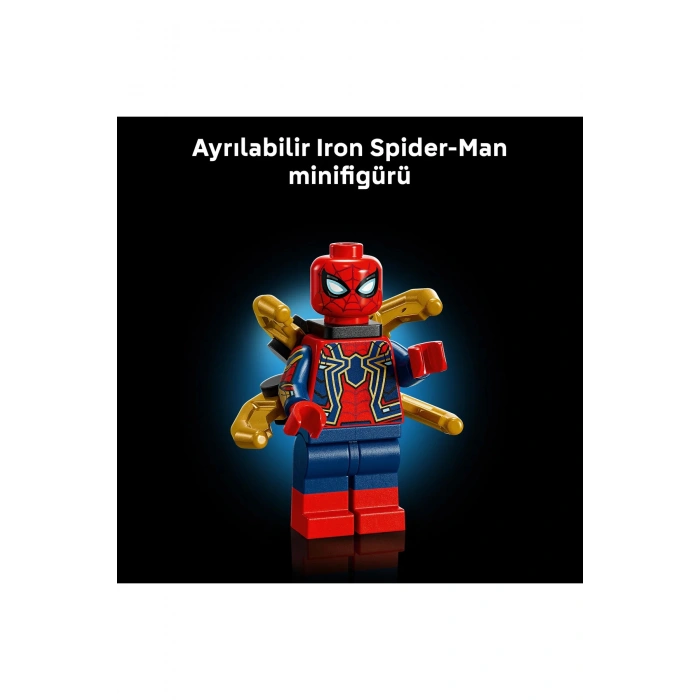 ® ǀ Marvel Iron Örümcek Adam Büstü 76326 - Yetişkinler için Koleksiyonluk Model Yapım Seti (379P)