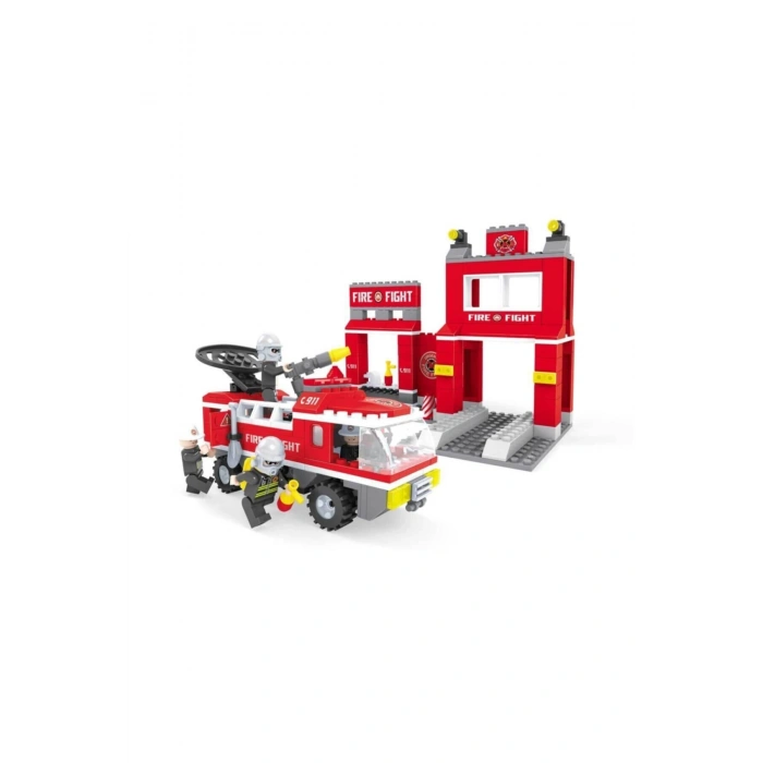 Blx Fire Rescue Yangın Söndürme Ekibi Kamyonu 301 Prç