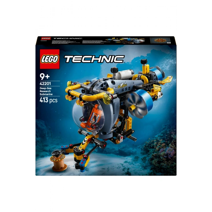 ® Technic Derin Deniz Araştırma Denizaltısı 42201 - 9+ Çocuklar için Oyuncak Yapım Seti (413P)
